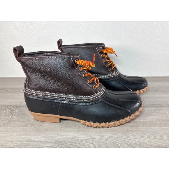 L.L. Bean- Bean Boots Dark Brown Black 6"- Women's Size 11- USA- NWOB - Picture 1 of 7
